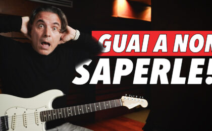 3 regole per suonare la scala pentatonica