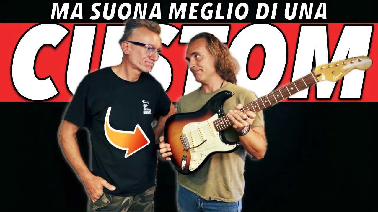 Ho speso 2600 Euro su una Squier Modificata: quando la follia incontra il suono perfetto
